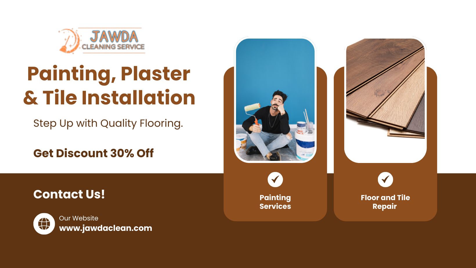 Painting, Plaster & Tile Installation in Dammam